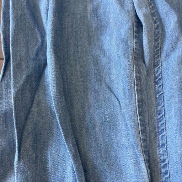 Blue Kids Denim Pattern Jumpsuit - Picture 2 of 8